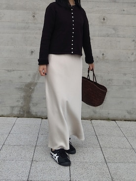 「agnes b.（アニエスベー）のアイテム」を使った、himabell333さん（レディース・157cm）の冬コーディネート