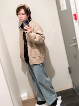 「CLEL（クレイル）のアイテム（シューズ）」を使った、きらさん（メンズ・162cm）の冬コーディネート