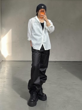 「GRANCY（グランシー）のアイテム」を使った、きらさん（メンズ・162cm）の夏コーディネート