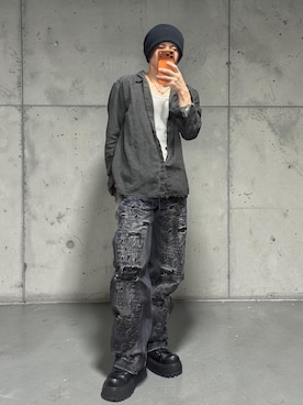 「GRANCY（グランシー）のアイテム」を使った、きらさん（メンズ・162cm）の夏コーディネート