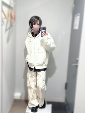 「eftyus（エフティウス）のアイテム」を使った、きらさん（メンズ・162cm）の冬コーディネート