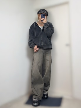 「アイテム（ジャケット/アウター）」を使った、きらさん（メンズ・162cm）の夏コーディネート
