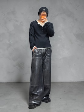 「GRANCY（グランシー）のアイテム」を使った、きらさん（メンズ・162cm）の春コーディネート