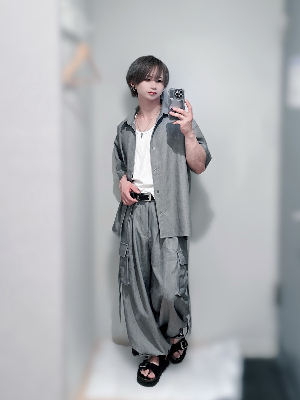 CLEL（クレイル）の「CLELHigh Vintage Design Layered Tank Top