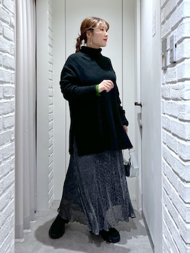 ayaさん（レディース・158cm）の冬コーディネート