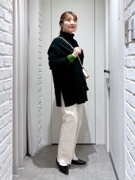 ayaさん（レディース・158cm）の冬コーディネート