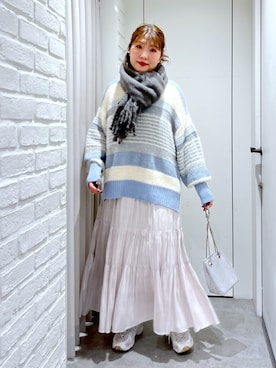 ayaさん（レディース・158cm）の冬コーディネート