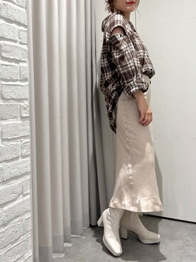 ayaさん（レディース・158cm）の秋コーディネート