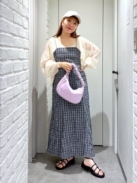 ayaさん（レディース・158cm）の夏コーディネート