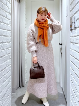 ayaさん(レディース・158cm)の冬コーディネート