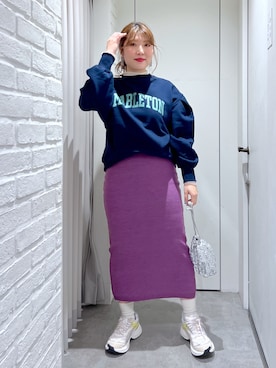 ayaさん（レディース・158cm）の冬コーディネート