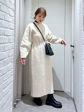 ayaさん（レディース・158cm）の冬コーディネート