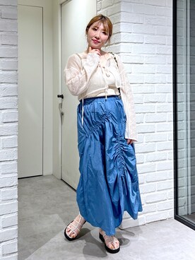 ayaさん（レディース・158cm）の夏コーディネート