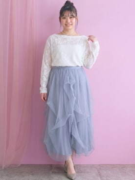 「marun（マルン）のアイテム」を使った、ニッセンスタッフ(nissen5)さん（レディース・160cm）の夏コーディネート