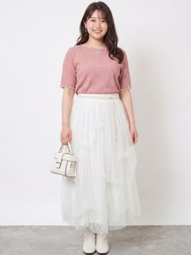 「marun（マルン）のアイテム」を使った、ニッセンスタッフ(nissen5)さん（レディース・160cm）の夏コーディネート