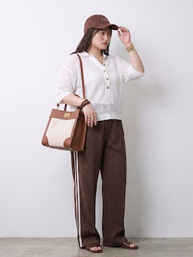 「CHIC STYLE（シックスタイル）のアイテム」を使った、ニッセンスタッフ(nissen5)さん（レディース・160cm）の春コーディネート