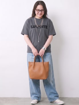 「CHIC STYLE（シックスタイル）のアイテム」を使った、ニッセンスタッフ(nissen5)さん（レディース・160cm）の夏コーディネート
