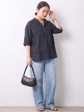 「CHIC STYLE（シックスタイル）のアイテム」を使った、ニッセンスタッフ(nissen5)さん（レディース・160cm）の春コーディネート