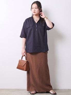 「CHIC STYLE（シックスタイル）のアイテム」を使った、ニッセンスタッフ(nissen5)さん（レディース・160cm）の春コーディネート