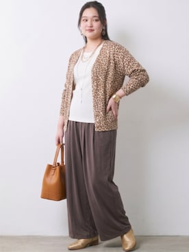 「CHIC STYLE（シックスタイル）のアイテム」を使った、ニッセンスタッフ(nissen5)さん（レディース・160cm）の夏コーディネート
