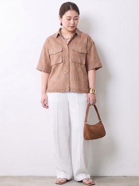 「CHIC STYLE（シックスタイル）のアイテム」を使った、ニッセンスタッフ(nissen5)さん（レディース・160cm）の春コーディネート