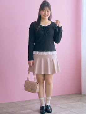 「marun（マルン）のアイテム」を使った、ニッセンスタッフ(nissen5)さん（レディース・160cm）の夏コーディネート