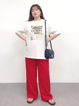 「CHIC STYLE（シックスタイル）のアイテム」を使った、ニッセンスタッフ(nissen5)さん（レディース・160cm）の春コーディネート