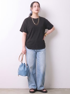 「CHIC STYLE（シックスタイル）のアイテム」を使った、ニッセンスタッフ(nissen5)さん（レディース・160cm）の春コーディネート