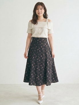 「marun（マルン）のアイテム」を使った、ニッセンスタッフ(nissen5)さん（レディース・160cm）の春コーディネート