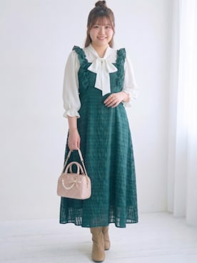 「marun（マルン）のアイテム」を使った、ニッセンスタッフ(nissen5)さん（レディース・160cm）の夏コーディネート