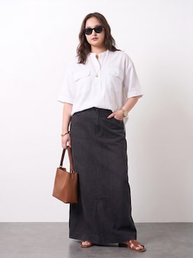 「CHIC STYLE（シックスタイル）のアイテム」を使った、ニッセンスタッフ(nissen5)さん（レディース・160cm）の春コーディネート