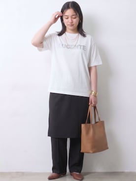 「CHIC STYLE（シックスタイル）のアイテム」を使った、ニッセンスタッフ(nissen5)さん（レディース・160cm）の夏コーディネート