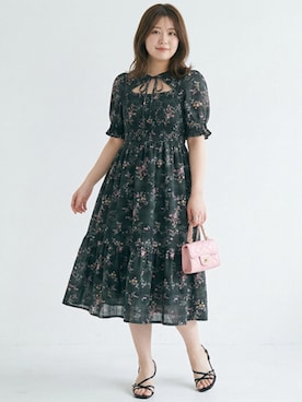 「marun（マルン）のアイテム」を使った、ニッセンスタッフ(nissen5)さん（レディース・160cm）の春コーディネート