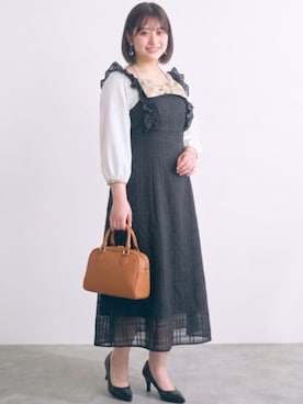 「marun（マルン）のアイテム」を使った、ニッセンスタッフ(nissen5)さん（レディース・160cm）の夏コーディネート