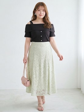 「marun（マルン）のアイテム」を使った、ニッセンスタッフ(nissen5)さん（レディース・160cm）の春コーディネート