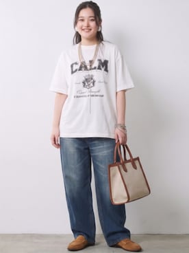 「CHIC STYLE（シックスタイル）のアイテム」を使った、ニッセンスタッフ(nissen5)さん（レディース・160cm）の夏コーディネート