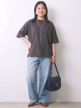 「CHIC STYLE（シックスタイル）のアイテム」を使った、ニッセンスタッフ(nissen5)さん（レディース・160cm）の夏コーディネート