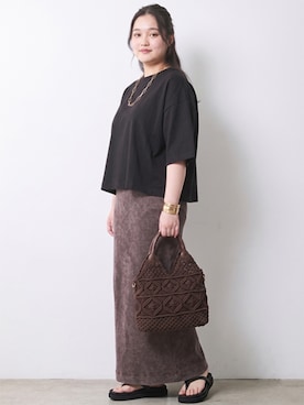 「CHIC STYLE（シックスタイル）のアイテム」を使った、ニッセンスタッフ(nissen5)さん（レディース・160cm）の春コーディネート