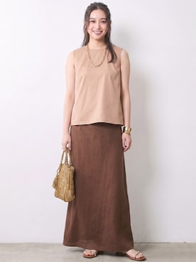 「CHIC STYLE（シックスタイル）のアイテム」を使った、ニッセンスタッフ(nissen5)さん（レディース・160cm）の春コーディネート