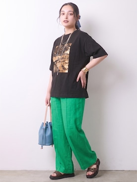 「CHIC STYLE（シックスタイル）のアイテム」を使った、ニッセンスタッフ(nissen5)さん（レディース・160cm）の春コーディネート