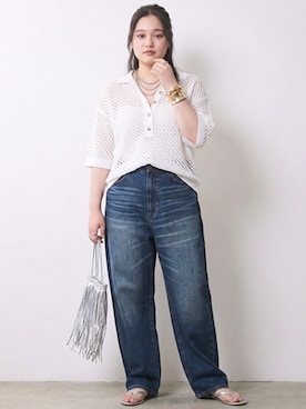 「CHIC STYLE（シックスタイル）のアイテム」を使った、ニッセンスタッフ(nissen5)さん（レディース・160cm）の春コーディネート