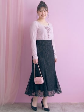 「marun（マルン）のアイテム」を使った、ニッセンスタッフ(nissen5)さん（レディース・160cm）の夏コーディネート
