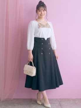 「marun（マルン）のアイテム」を使った、ニッセンスタッフ(nissen5)さん（レディース・160cm）の夏コーディネート