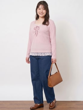 「marun（マルン）のアイテム」を使った、ニッセンスタッフ(nissen5)さん（レディース・160cm）の夏コーディネート