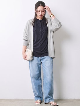 「CHIC STYLE（シックスタイル）のアイテム」を使った、ニッセンスタッフ(nissen5)さん（レディース・160cm）の春コーディネート