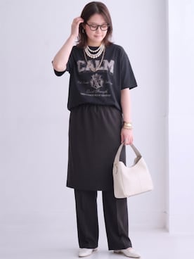 「CHIC STYLE（シックスタイル）のアイテム」を使った、ニッセンスタッフ(nissen5)さん（レディース・160cm）の夏コーディネート