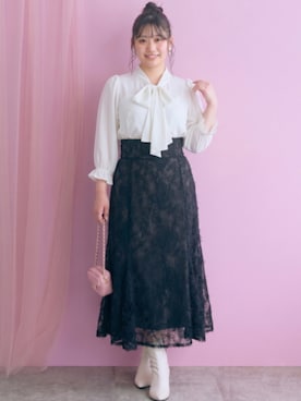 「marun（マルン）のアイテム」を使った、ニッセンスタッフ(nissen5)さん（レディース・160cm）の夏コーディネート