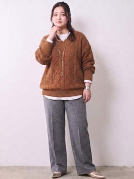 ニッセンスタッフ(nissen5)さん(レディース・160cm)の秋コーディネート