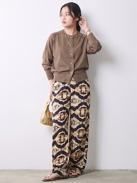 「CHIC STYLE（シックスタイル）のアイテム」を使った、ニッセンスタッフ(nissen5)さん（レディース・160cm）の春コーディネート