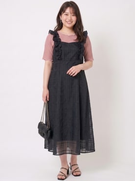 「marun（マルン）のアイテム」を使った、ニッセンスタッフ(nissen5)さん（レディース・160cm）の夏コーディネート